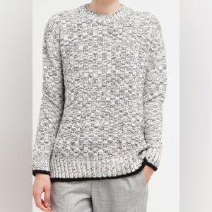 Topshop Black and white Knit Jumper